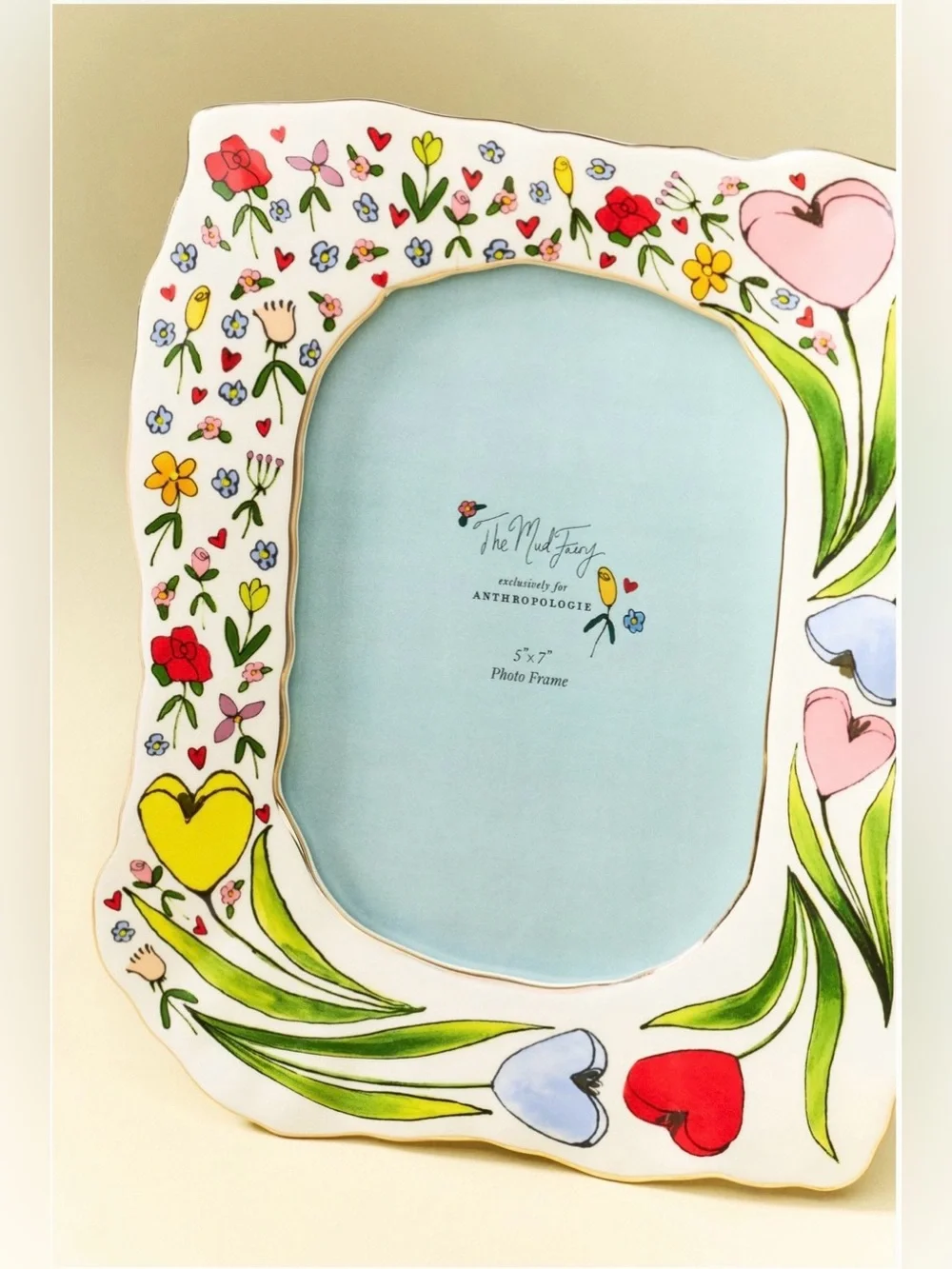 The Mud Fairy Floral Frame